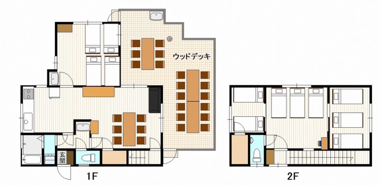 ゆっく非日常的な空間をお楽しみください。